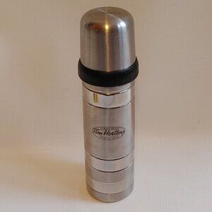 TIM HORTONS Thermos Stainless Steel with cup SLEEK DESIGN